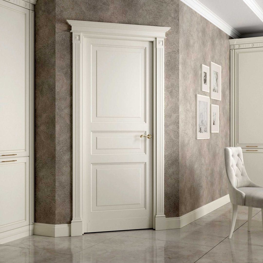 Эмалевая межкомнатная дверь: блеск и прочность 